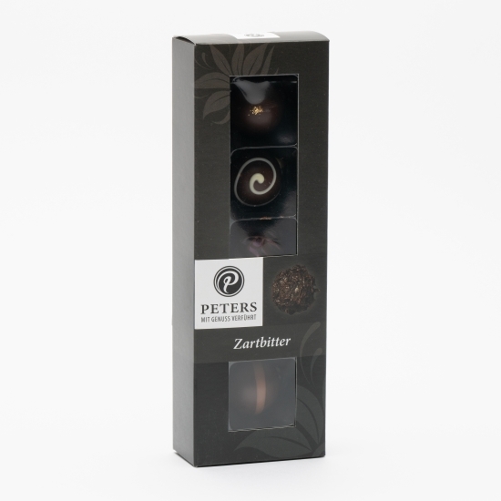 Praline ciocolată neagră 62g