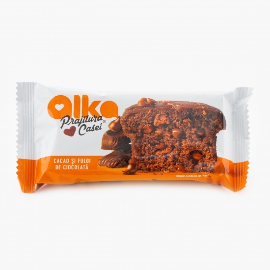 Prăjitura casei cu cacao și fulgi de ciocolată 60g