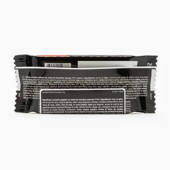 Napolitane crocante Sandwich dark chocolate 25g