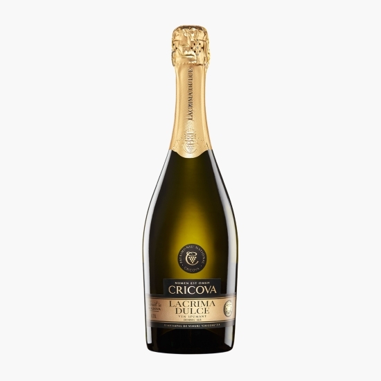 Vin spumant alb demisec, 10%, 0.75l