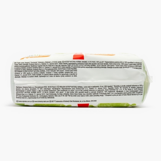 Tampoane absorbante Natural Normal 16 buc