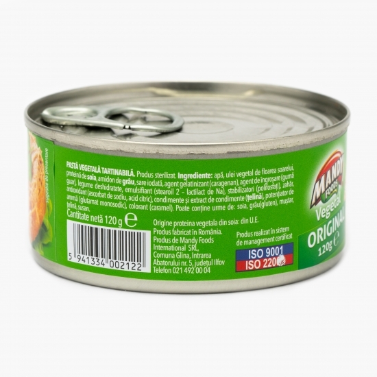 Pastă vegetală tartinabilă 120g