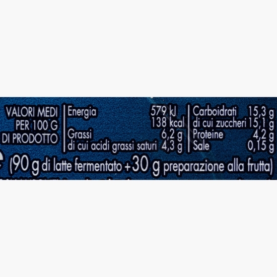 Iaurt Mix Soffio cu zmeură 120g