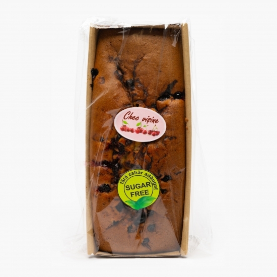 Chec vișine fără zahăr 370g