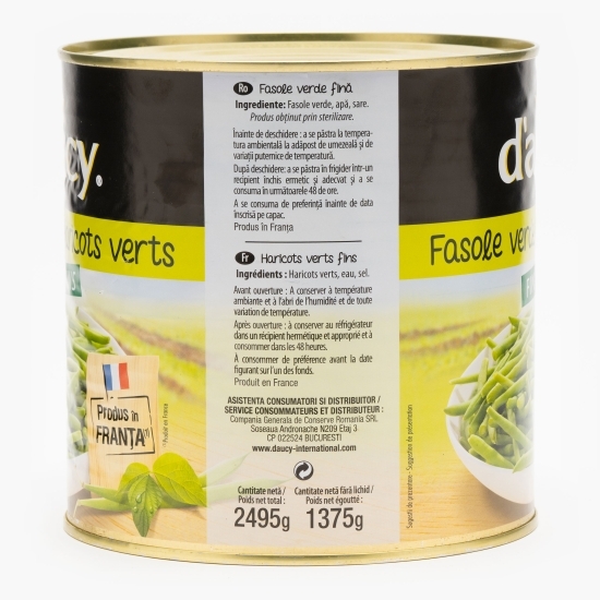 Fasole verde 2495g