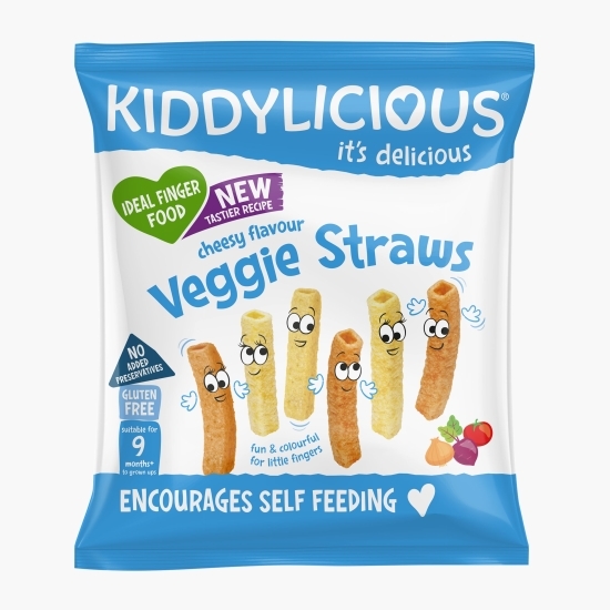 Sticksuri din legume cu aromă de brânză pentru copii, fără gluten, +9 luni, 12g