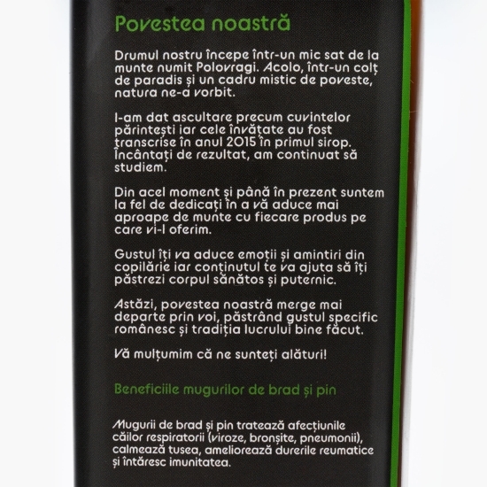 Sirop muguri de brad și pin 0.5l