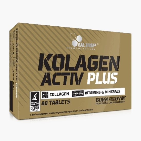Supliment alimentar colagen și vitamine Kolagen Activ Plus, 80 tablete masticabile