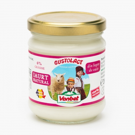 Iaurt natural din lapte de oaie 200g
