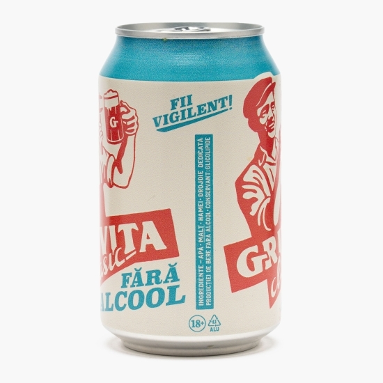 Bere fără alcool Clasic, doză 330ml