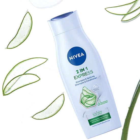 Şampon și balsam Express 2în1 pentru îngrijire intensă și pieptănare ușoară 0.25l