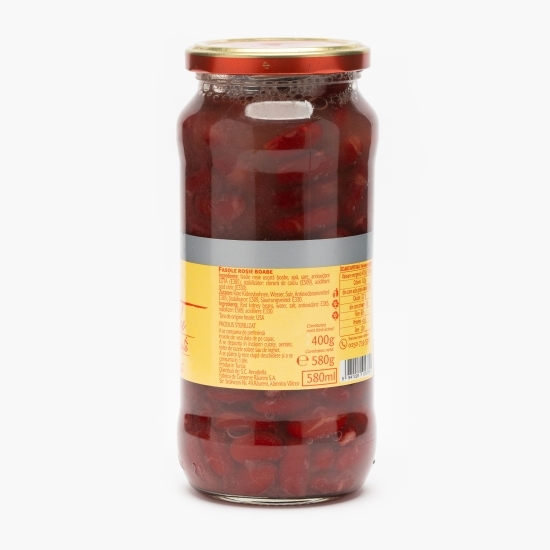 Fasole roșie boabe 580g