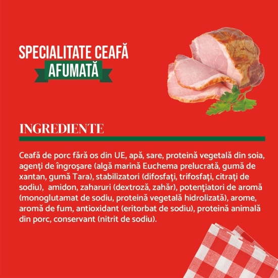 Specialitate ceafă afumată 290g