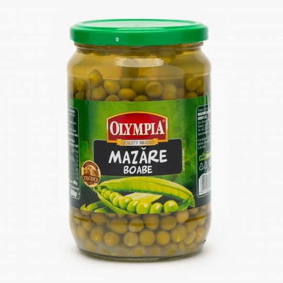 Mazăre verde boabe 680g