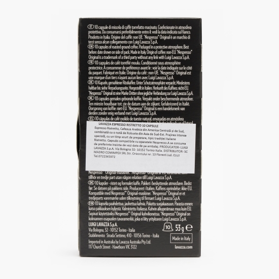 Espresso Ristretto 10 băuturi, capsule cafea 