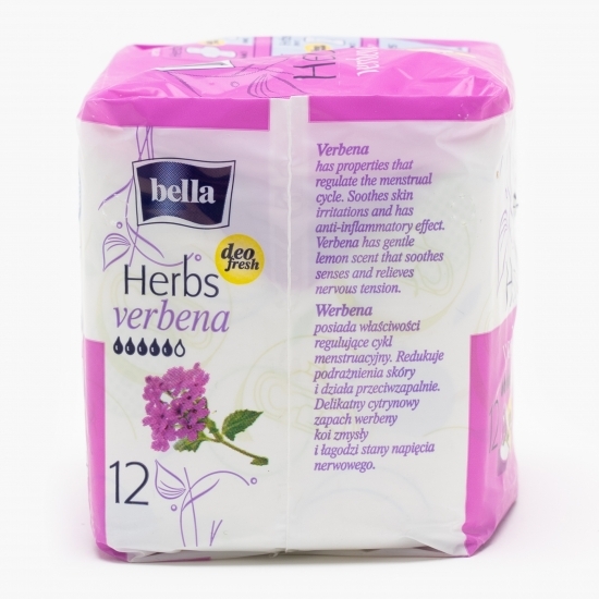 Absorbante parfumate Herbs Verbină 12 buc