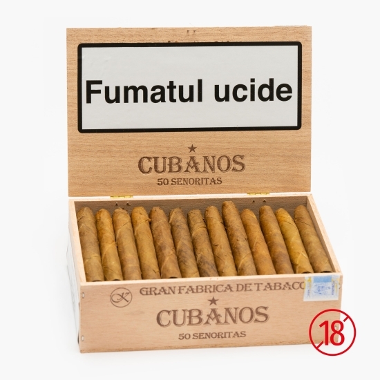 Țigări de foi Senoritas Naturel 50s