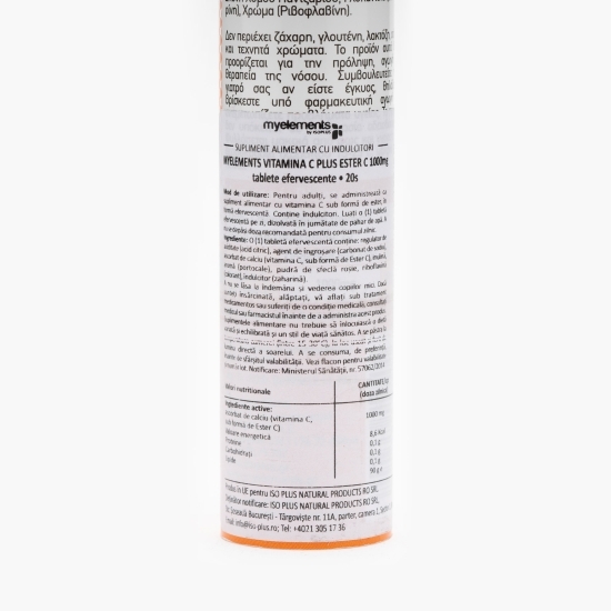Supliment alimentar Ester C 1000mg effervescent 20tb
