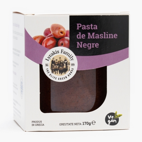 Pastă de măsline negre 170g