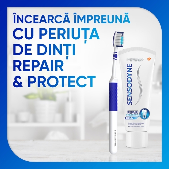 Pastă de dinți cu fluor Repair & Protect 75ml