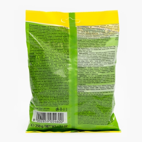 Bomboane Euka mentol 250g