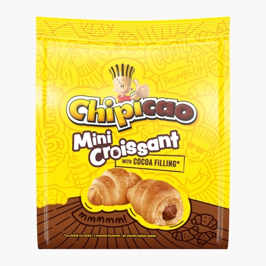 Mini Croissants cu cremă de cacao 60g