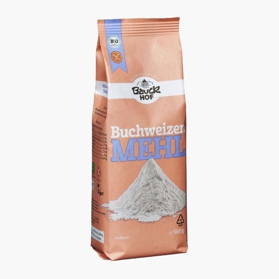 Făină integrală de hrișcă eco fără gluten 500g