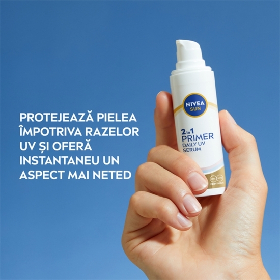 Primer Daily UV Serum 2 în 1, SPF 50, 30ml