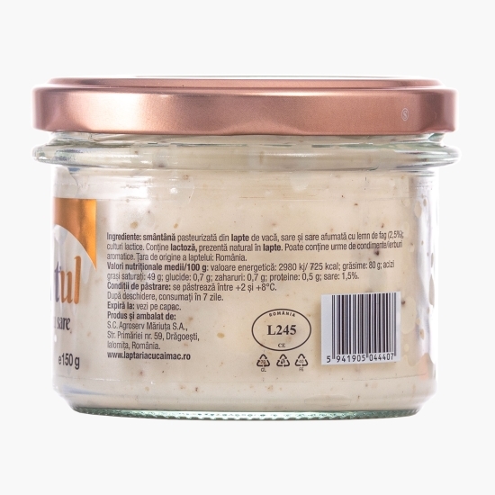 Untul cel cu sare, 80% grăsime, 150g