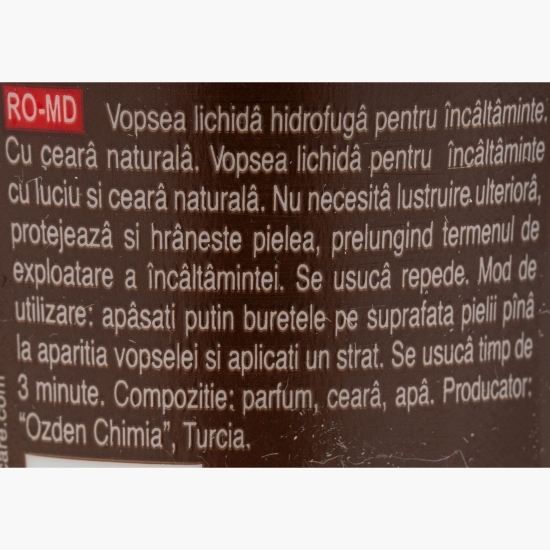  Cremă de pantofi lichidă, maro 75ml