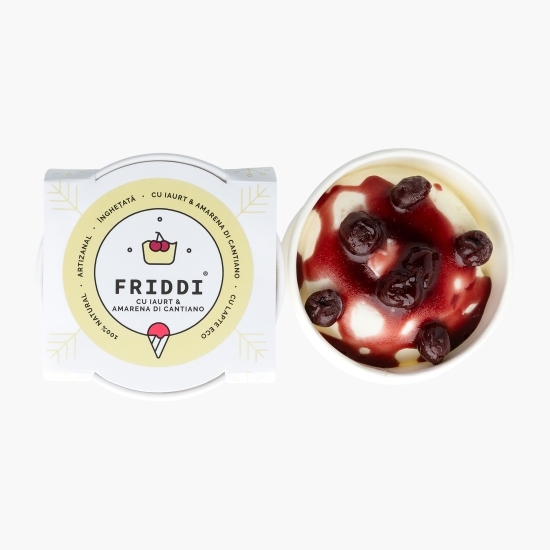 Înghețată cu iaurt și amarena di Cantiano 300ml (250g)