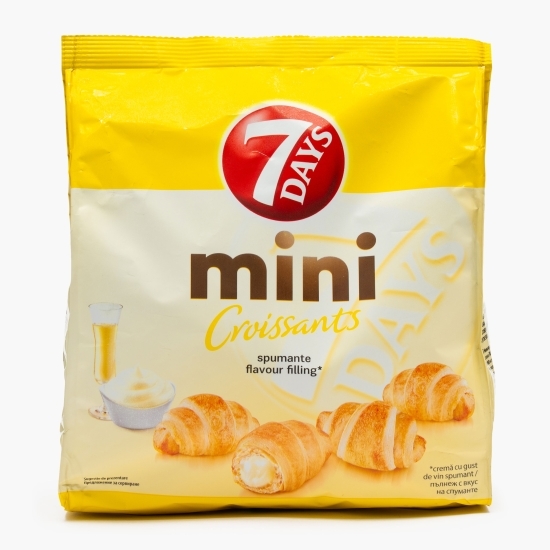 Mini croissante cu cremă de vin spumant, 185g