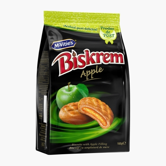 Biscuiți cu măr, de post 160g