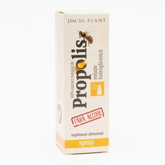 Propolis tinctură fără alcool spray 20ml