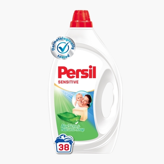 Detergent de rufe lichid Sensitive Gel, 38 spălări, 1.7l