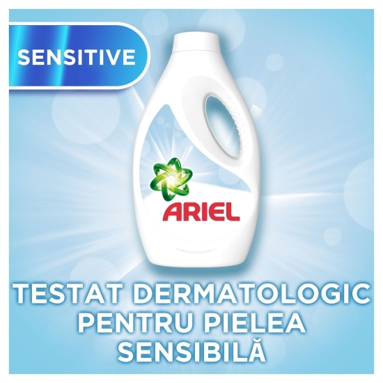 Detergent de rufe lichid Sensitive Skin, 40 spălări, 2l