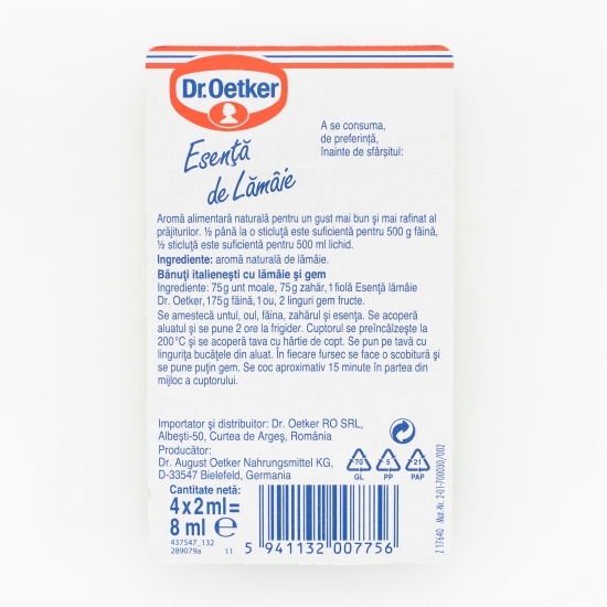 Esență de lămâie 4x2ml