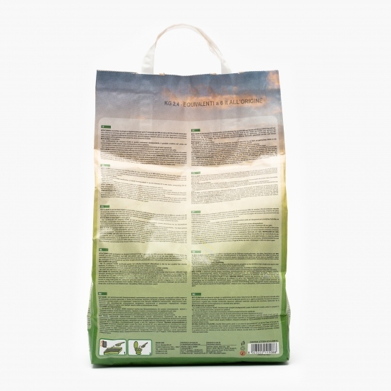 Așternut igienic vegetal pentru pisici Eco Clean 6L