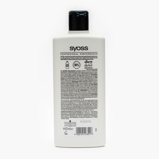 Balsam Keratin pentru păr fragil 440ml 