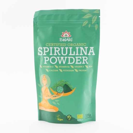 Spirulină eco sub formă de pulbere 125g