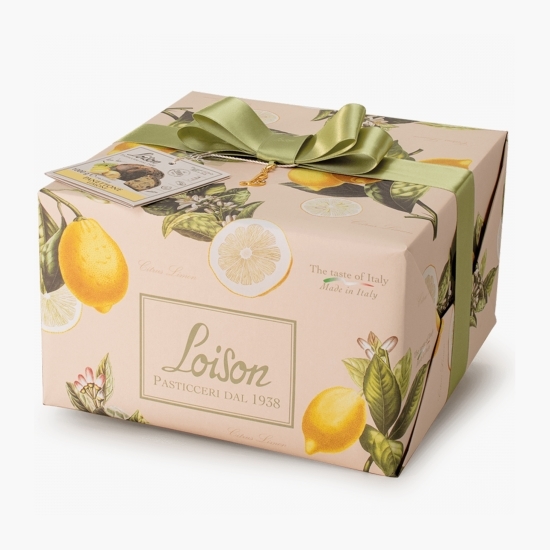 Panettone cu stafide, lămâi confiate și cremă de lămâie 1000g