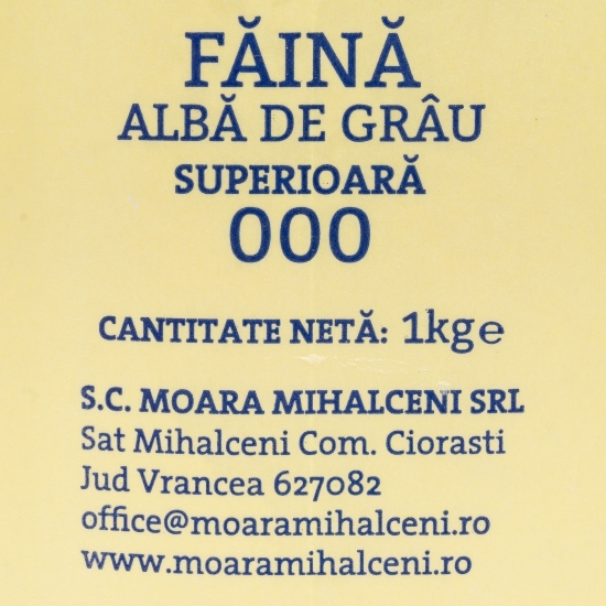 Făină albă de grâu tip 000, 1kg