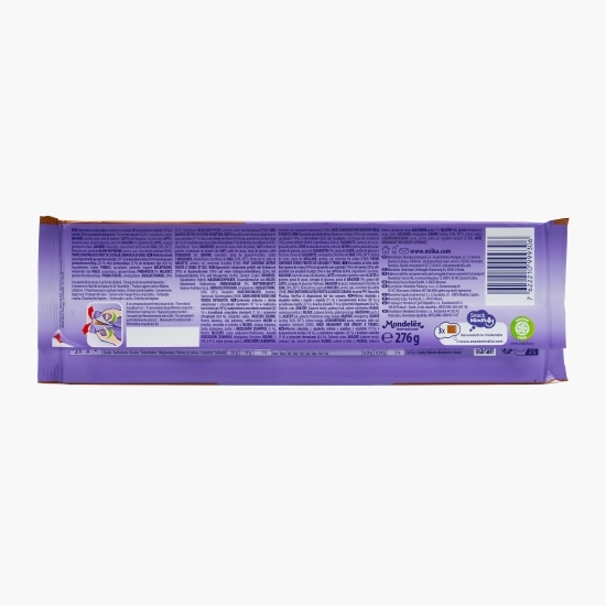 Ciocolată cu arahide și caramel 276g