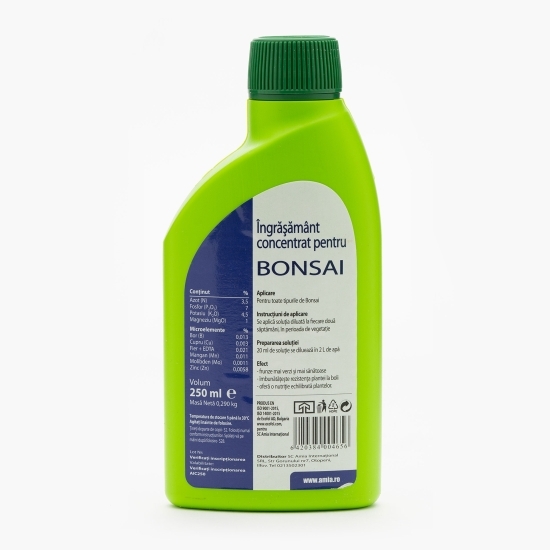 Îngrășământ concentrat pentru Bonsai 0.25l