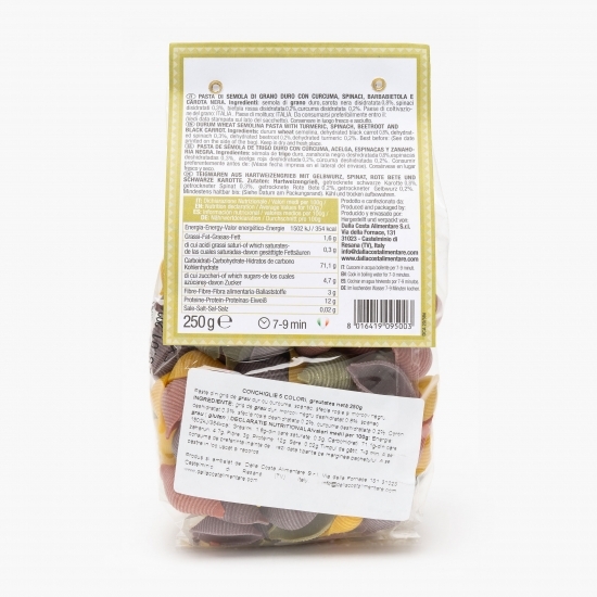 Paste Conchiglie 5 colori 250g