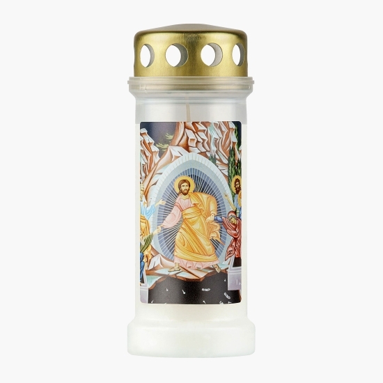 Candelă cu capac Învierea Domnului