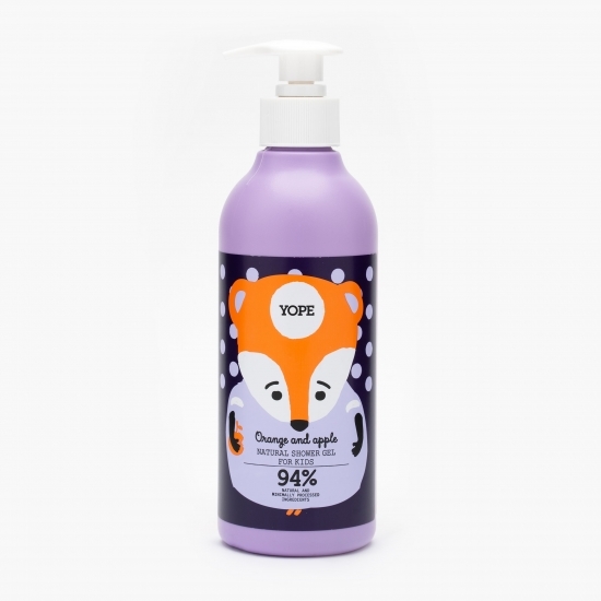 Gel de duș pentru copii, portocală și măr  400ml