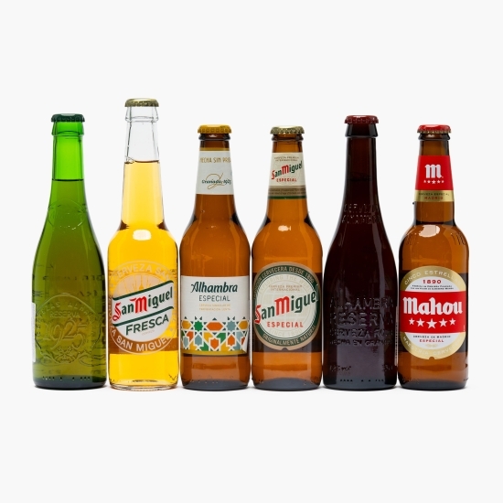 Cutie cadou cu bere spaniolă 24 x 0.33l