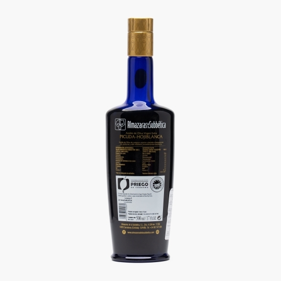 Ulei de măsline extravirgin DOP Parqueoliva Oro, 0.5l