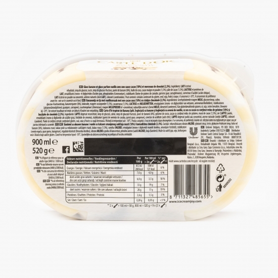Înghețată banana chocolate 500g
